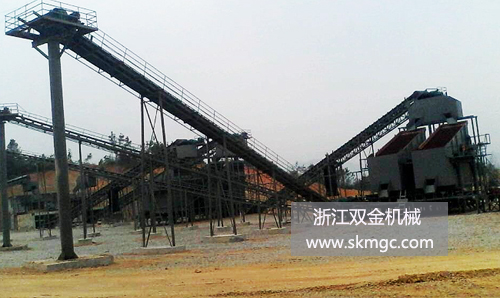 浙江双金机械砂石生产线