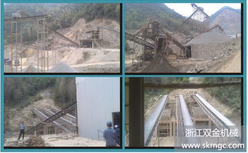 浙江富阳某时产450吨破碎生产线项目完工图片
