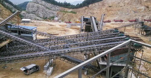 杭州萧山时产500吨破碎生产线