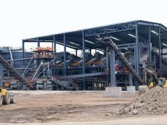 双金公司承建时产1000吨砂石生产线顺利完工